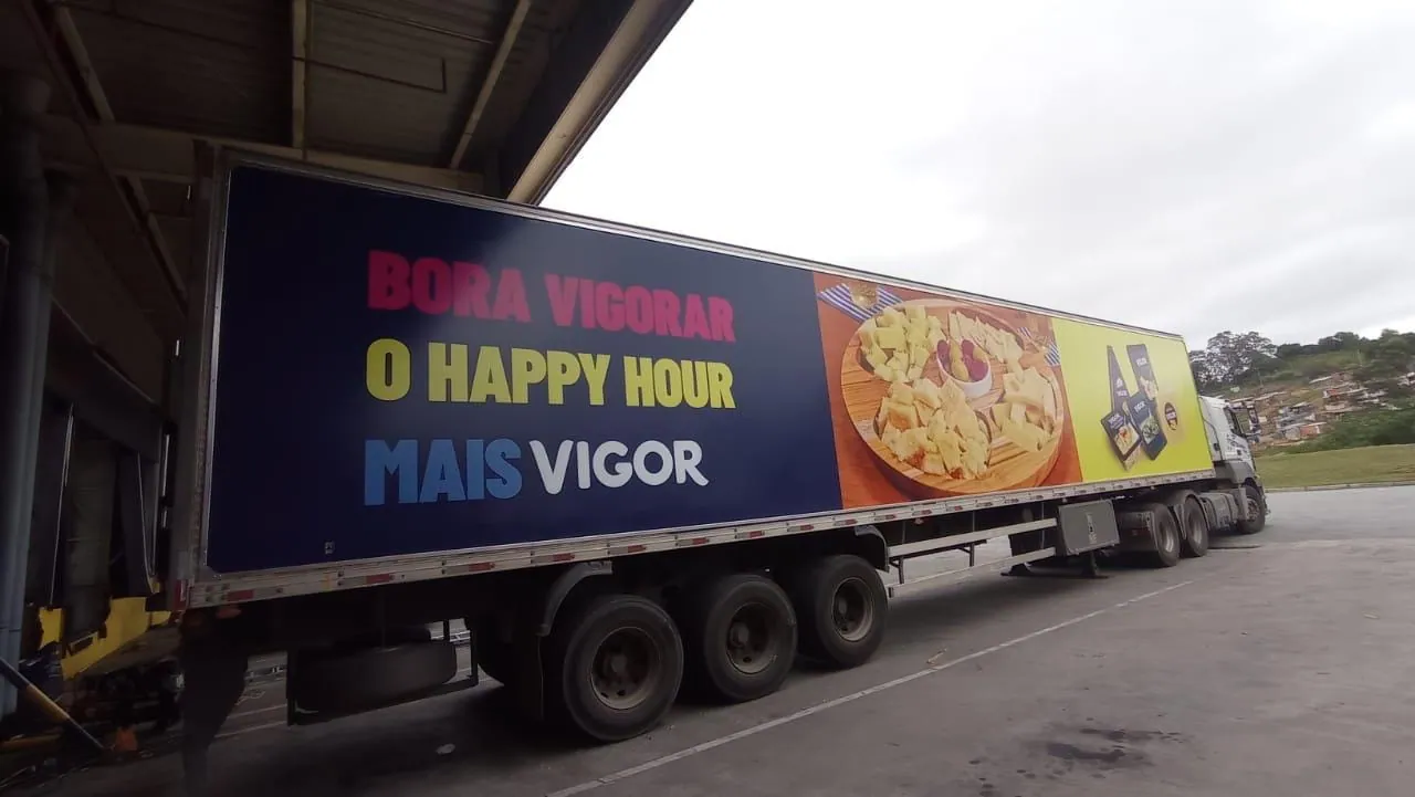 Veículo Vigor de frota em campo