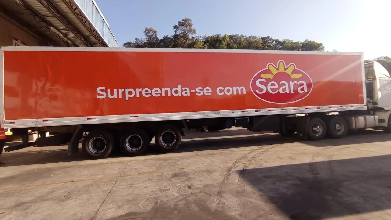 Veículo Seara em outro ângulo