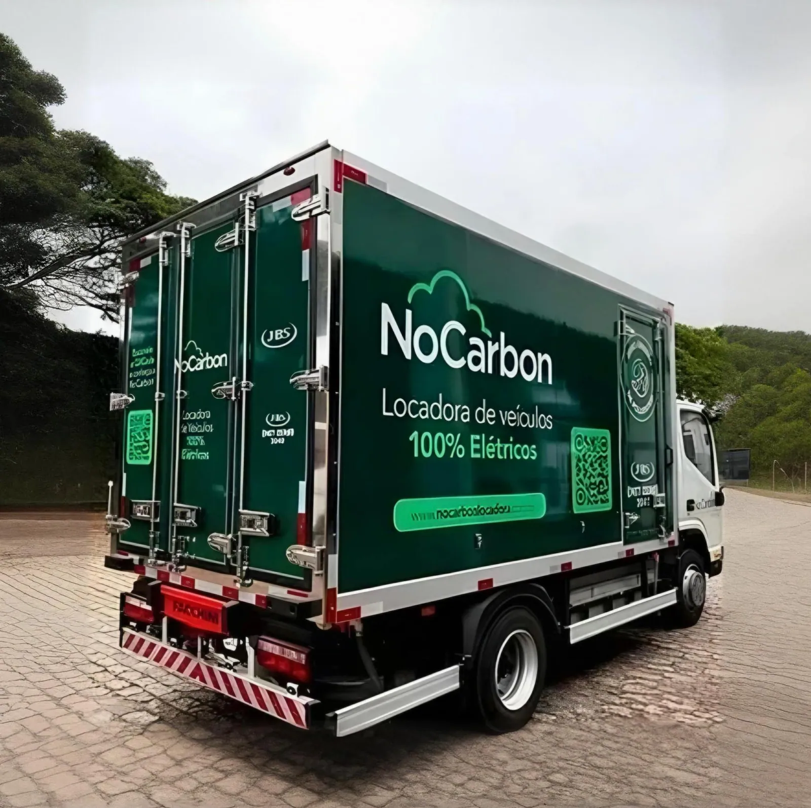 Veículo NoCarbon adesivado